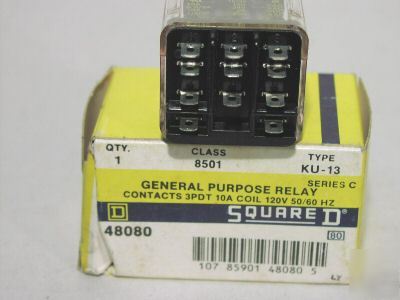 New square d 8501-KU13V20 relay 8501KU13V20 