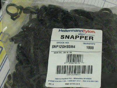 1000 pcs hellermanntyton SNP12GHS0M4 hose clamp 