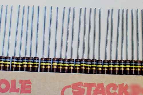 50) 180K ohm 1/2W carbon composition resistors 5%