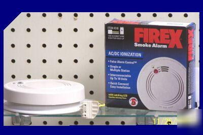 #610 smoke alarm firex ac/dc direct wire with battery