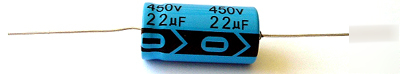 Axial electrolytic capacitor 22UF 450V 22 uf 450 v (4)