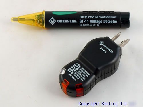 New greenlee gt-10 polarity cube gt-11 voltage detector