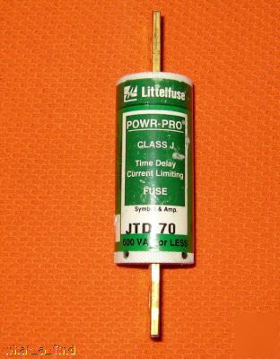 New littelfuse jtd-70 class j fuse JTD70 70 amp 600 v