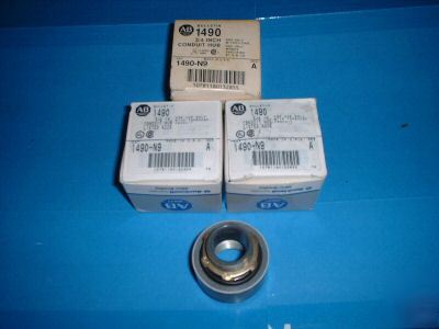 New lot allen-bradley 1490-N9 Â¾ inch conduit hubs