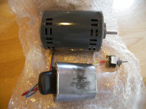 New robbins myers electric motor 1/3 hp capacitor & tgl