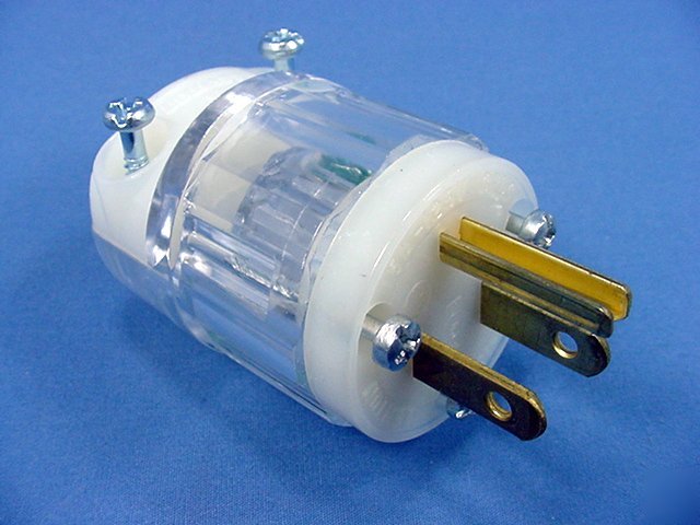 Leviton hospital grade plug 5-15 15A 125V 8215-ct