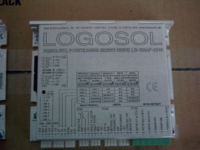 Lot of 2 cnc servo motor controller logosol no 