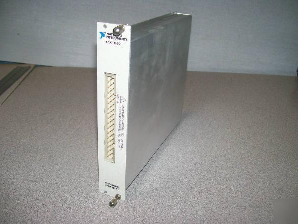 National instruments: (ni) scxi-1160 ~ scxi switch