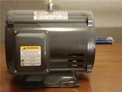 New dayton industrial motor 2HP 3PH 208-230/460 1750RPM 