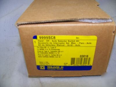 New square d 9999SC8 selector switch 999 SC8