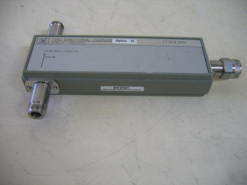 Hp agilent 779D directional coupler 1.7 - 12.4 ghz