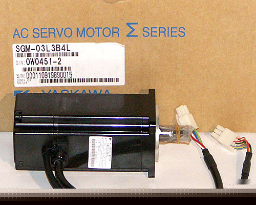New yaskawa servo motor - part # sgm-03L3B4L