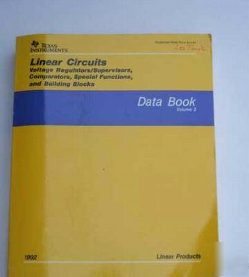 Ti linearcctsdatabk VOL3 1992