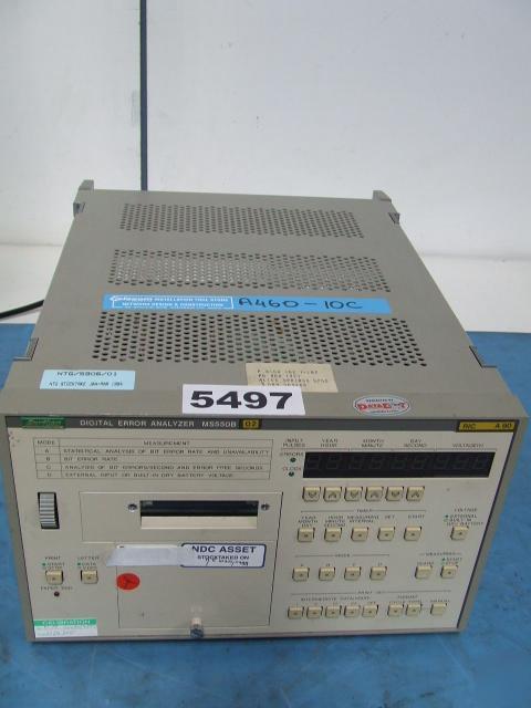 Anritsu MS550B digital error analyser