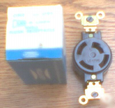 Leviton 5195 10/20 amp 600/250 volt receptacle non nema