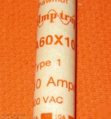 New gould shawmutt A60X10 fuse A60X 10 600 vac nos