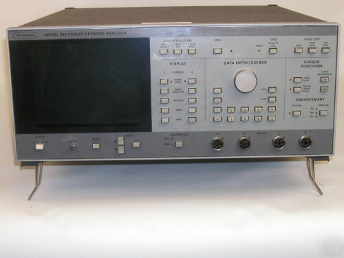 Wiltron 562 scalar analyzer 