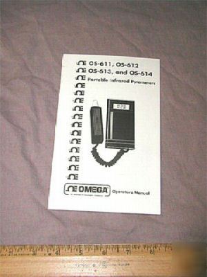 ***omega pyrometer operator's manual***