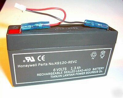 Sealed lead-acid battery 6 volt, 1.3AH