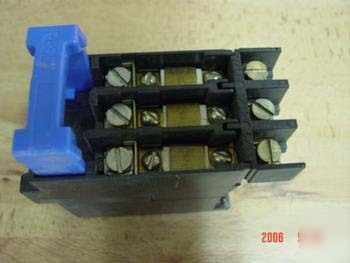 Square d heater block class 9065 type ME0-3 series a. c