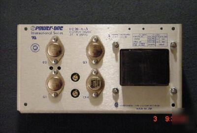 1 - power-one HD28-4-a comp. type custom rectifier