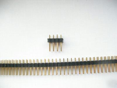 8 pin 2.54 mm straight male double header (10 pieces)