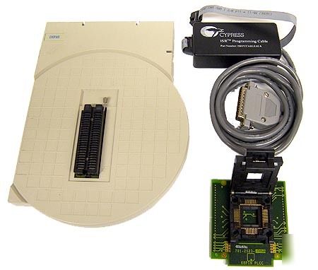 Lot data i/o eprom programmer/adapter/programming cable