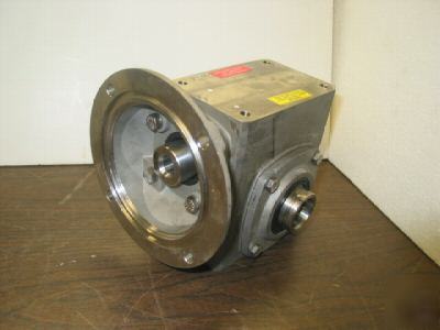 1.4 hp 116 rpm boston / baldor stainless gear reducer