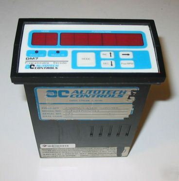 Autotech controls programmable decoder DM7-01P00-010