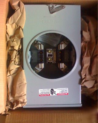 200 amp siemens ringless meter socket