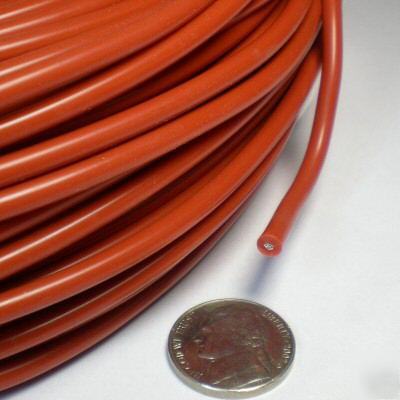 35FT. 20KV 17AWG red high voltage wire cable stranded