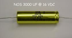 Cde electrolyitc capacitors 3000 uf 16 volts qty 5