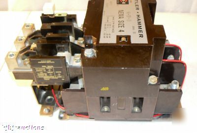 Cutler hammer A10NFO nema 4 motor starter 135 a 100 hp