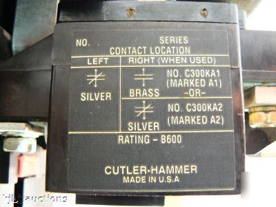 Cutler hammer A10NFO nema 4 motor starter 135 a 100 hp