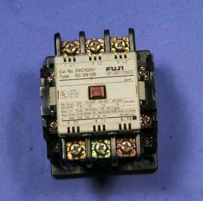 Fuji electric sc-2N/ud magnetic contactor