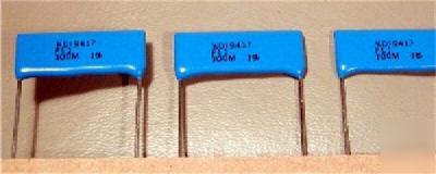 High voltage 100MEG 1W resistors - 25PCS...