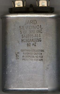 Jard sevonol capacitor 5 uf 370 vac electronics parts