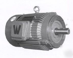 New 25 hp electric motor, c flange 