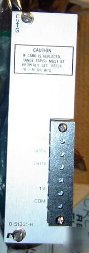 New reliance electric d. c. cards & rebuilt