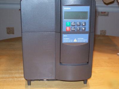  siemens 5 hp vfd ac drive SED2-4/42X w/ bop