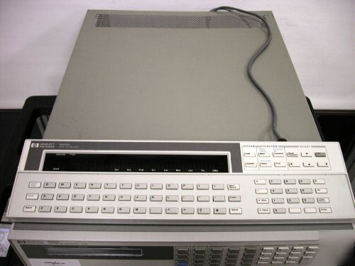 Agilent 6050A w/keyboard system dc electronic load