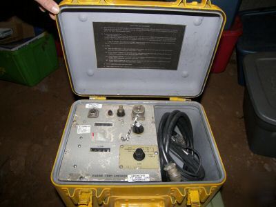 Aircraft engine test trim checker howell instruments