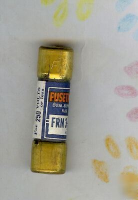 New bussmann frn-2 1/2 frn 2 1/2 time delay fuse.