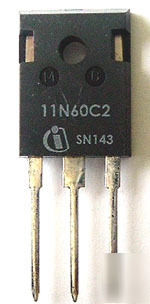 Power cool mos transistor SPP11N60C2 11A 650V (3)