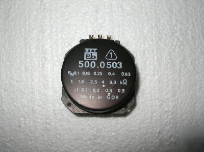 Precise returning wire potentiometer rft 4KOHM 0,3% 