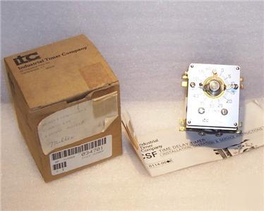 Industrial timer company csf-1M 60 second delay 120 vac