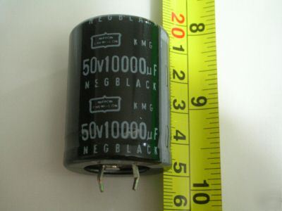 New 10PCS, 50V 10000UF snap in electrolytic capacitors 
