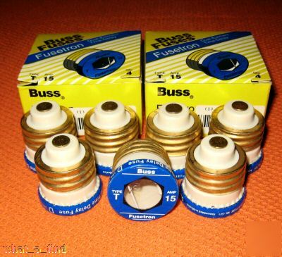 New 7 buss fuestron t-15 fuse screw in plug T15 