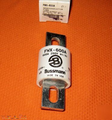 New buss fwx-600A fuse FWX600A semiconductor fwx-600