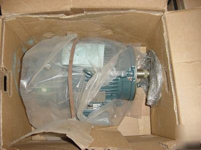 New siemens 7.5 hp explosion proof motor 230/460 